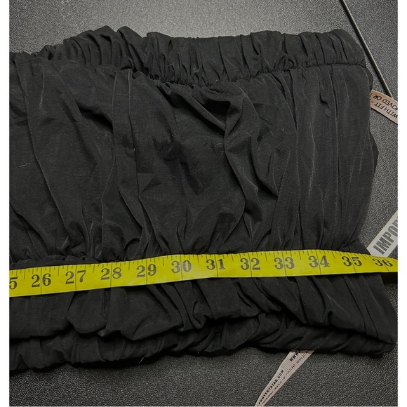 House of CB Freyja Black Gathered Corset Dress S Plus - Picture 10 of 16